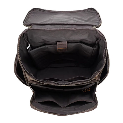 Nicholas - Men’s Vintage Leather Laptop Backpack | Last day 80% off!