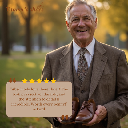 Gustav | Mid-calf Embroidered Leather Boots | Last day 80% off!