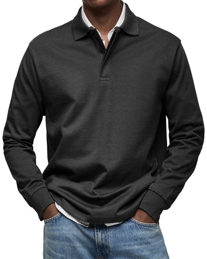 Marconelli | Luxury Polo With Long Sleeves | Last Day 80% Off!