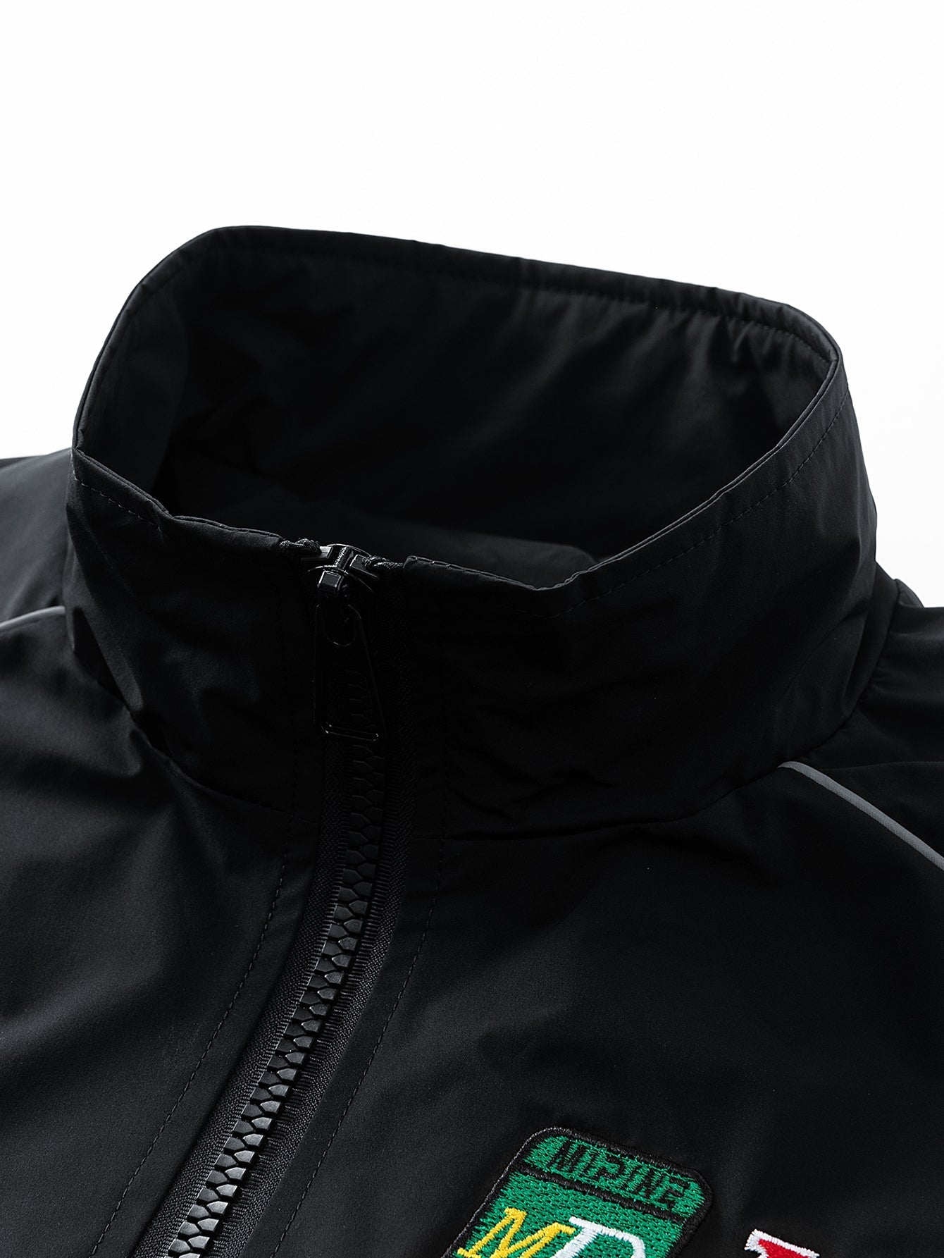 Relaxed Fit Embroidered Racing Jacket | Last day 80% off!