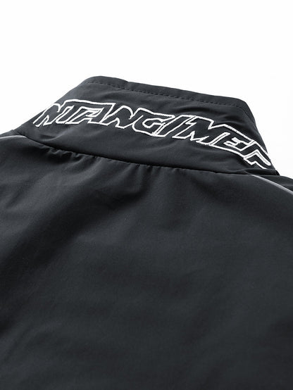 Relaxed Fit Embroidered Racing Jacket | Last day 80% off!