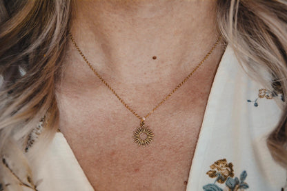 Here Comes The Sun – Necklace – Stainless Steel | Last Day 80% Off!