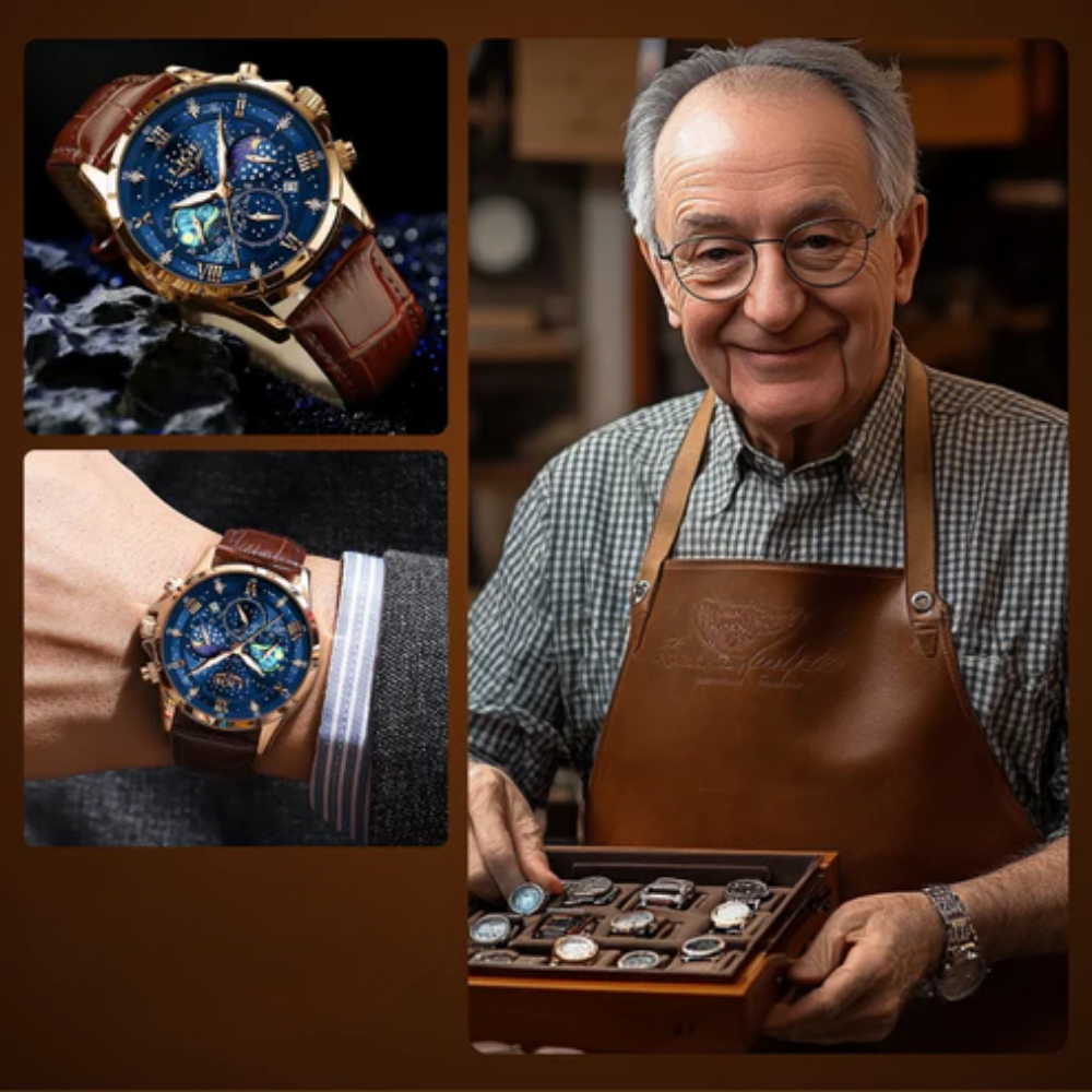 Elegant Moonphase Watch | Last day 80% off!