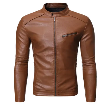 Elegant Leather Jacket | Last Day 80% Off!