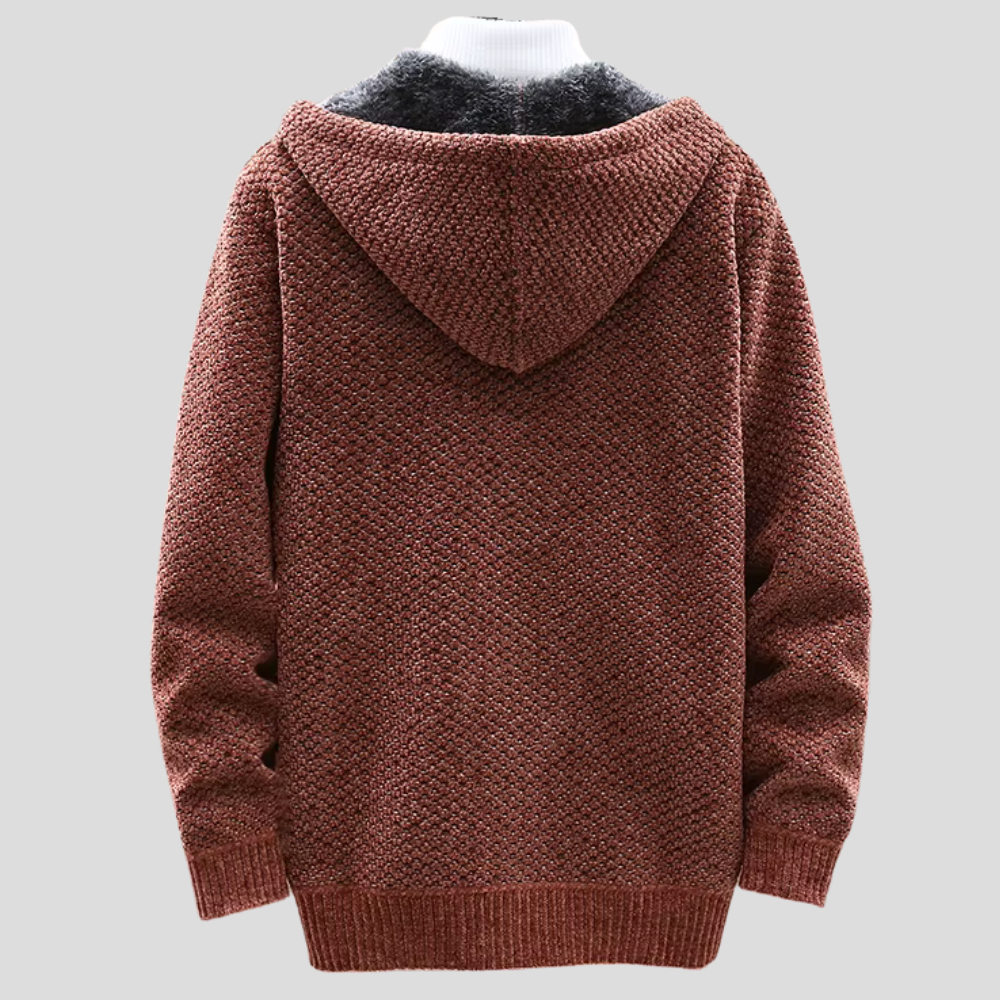 Kelvin - Nordic Knit Hoodie | Last Day 80% Off!