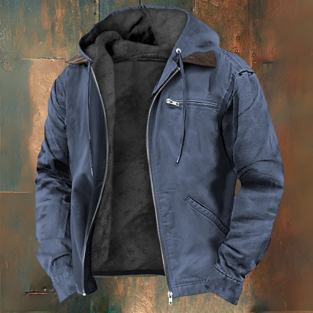 Hooded Sweat Jacket with Zip (BUY 1 GET 1 FREE)