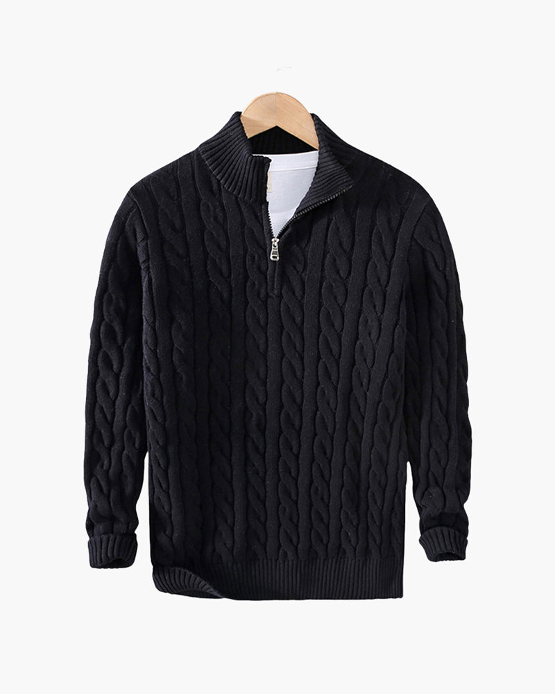 Wilson Verbier Half Zip Sweater Last day 80% off!