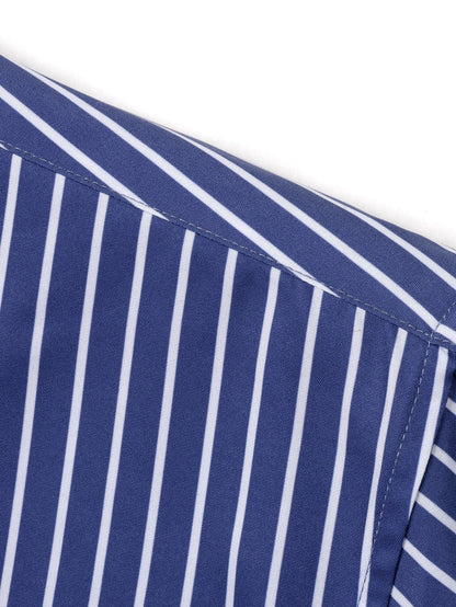 Long Sleeve Stripe Button Up Shirt | Last day 80% off!