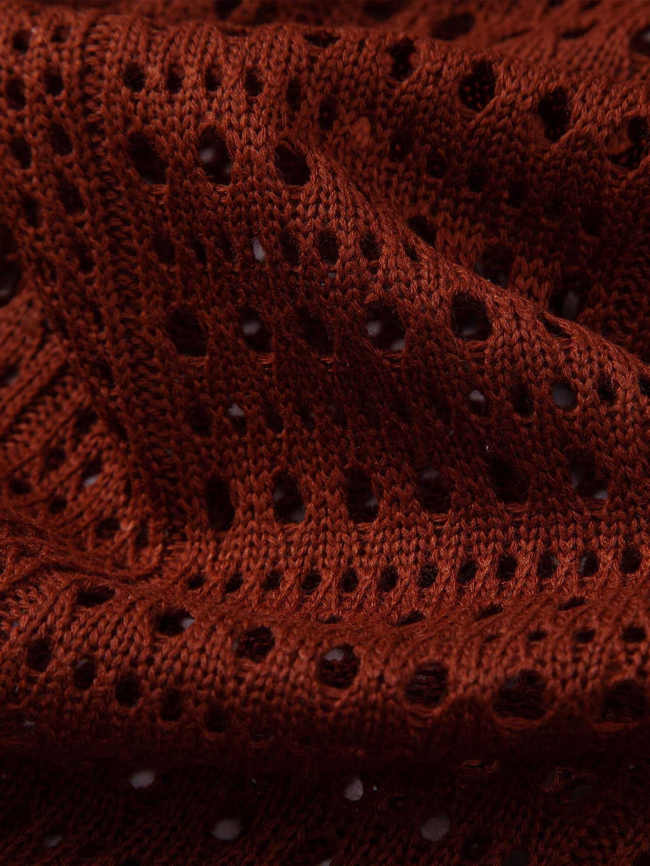 Crocheted V-Neck Polo Shirt & Linen Straight Leg Trousers | Last day 80% off!