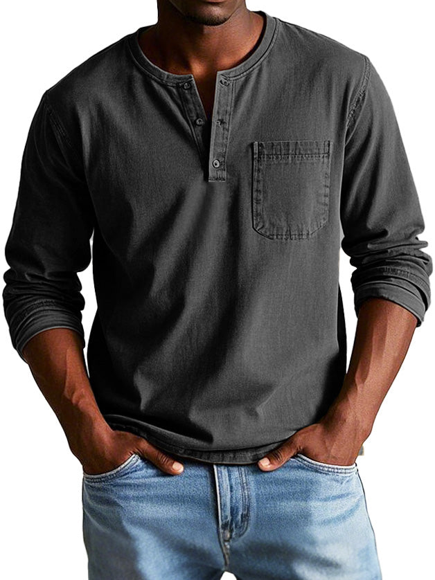 Thomas Classic Long Sleeve Shirt | Last Day 80% Off!