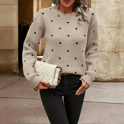 Esmee | Classic Dotted Sweater | Last Day 80% Off!