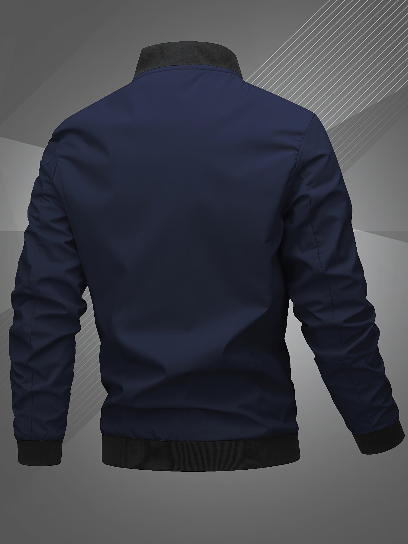 Harm | Casual Bomber Jacket with Long Sleeves | Last Day 80% Off!
