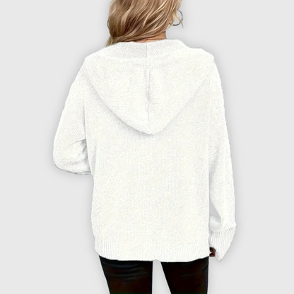Chivana™ - Stylish & Chic Long-Sleeve Hoodie with Button Placket | Last Day 80% Off!