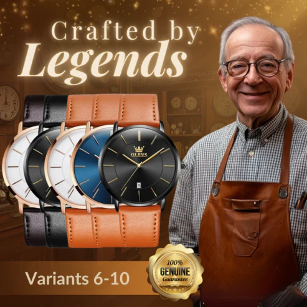 Leather Band Car Date Watch | Last day 80% off!