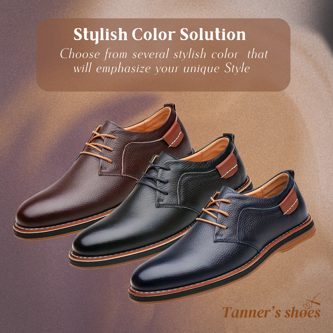 Connor | Solid Colour Business Shoes | Last day 80% off!