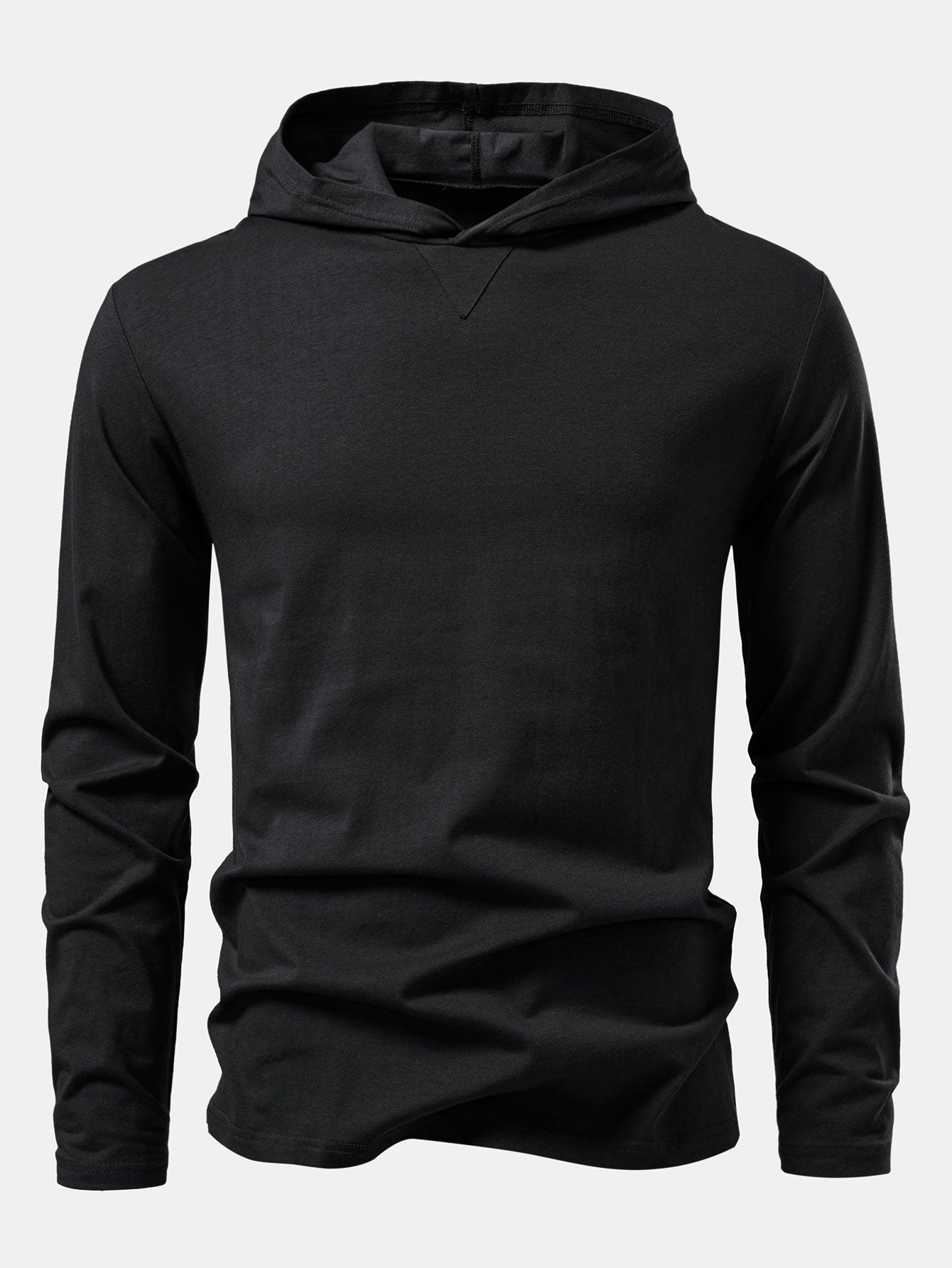 Long Sleeve Cotton Hoodie T-Shirt | Last day 80% off!