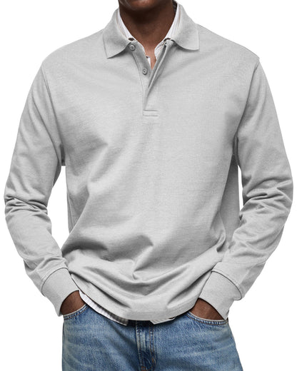 Marconelli | Luxury Polo With Long Sleeves | Last Day 80% Off!