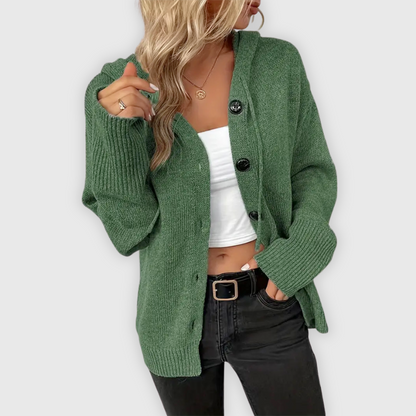 Chivana™ - Stylish & Chic Long-Sleeve Hoodie with Button Placket | Last Day 80% Off!