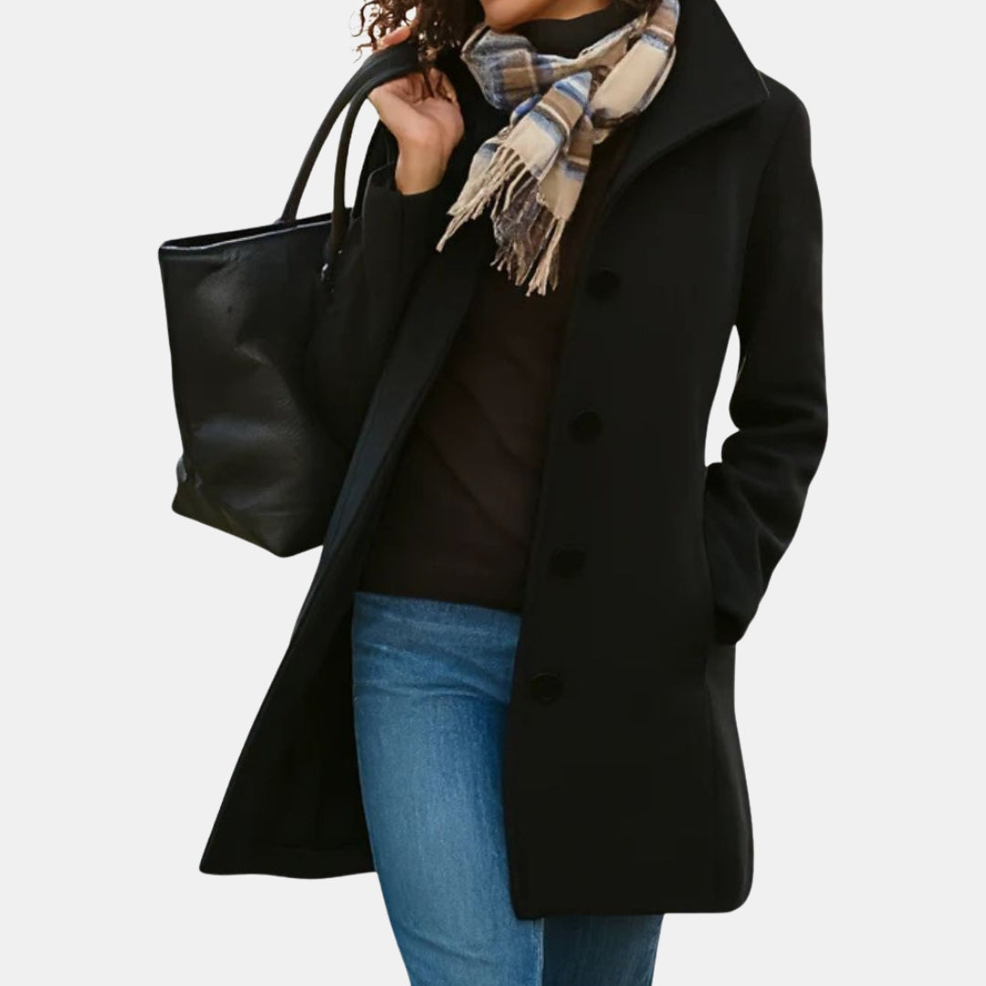 Elmsworth | Flattering Longline Coat | Last Day 80% Off!