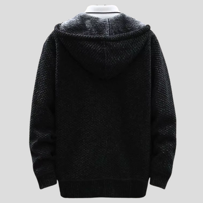 Kelvin - Nordic Knit Hoodie | Last Day 80% Off!
