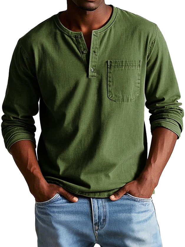 Thomas Classic Long Sleeve Shirt | Last Day 80% Off!
