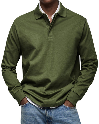 Marconelli | Luxury Polo With Long Sleeves | Last Day 80% Off!