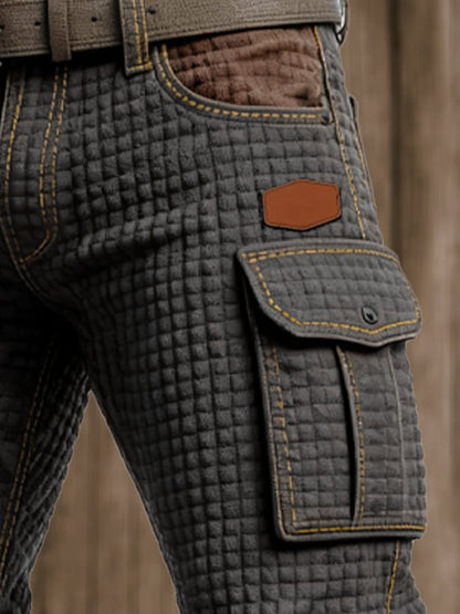 Retro multifunctional work trousers for men with pockets | Last Day 80% Off!