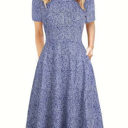 Evelyn Quinn | Retro A-Line Summer Dress | Last Day 80% Off!
