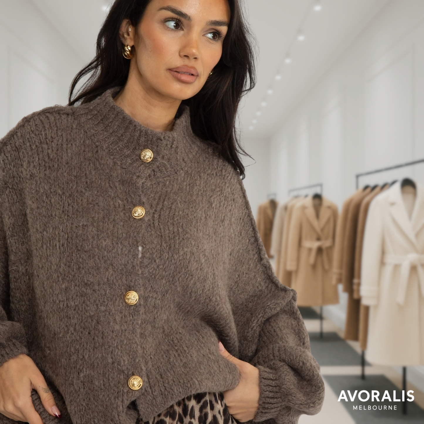 Jess | Cozy Knit Cardigan Last day 80% off!