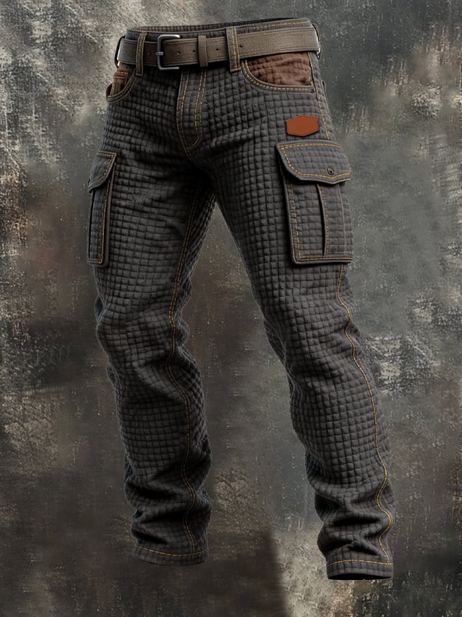 Retro multifunctional work trousers for men with pockets | Last Day 80% Off!