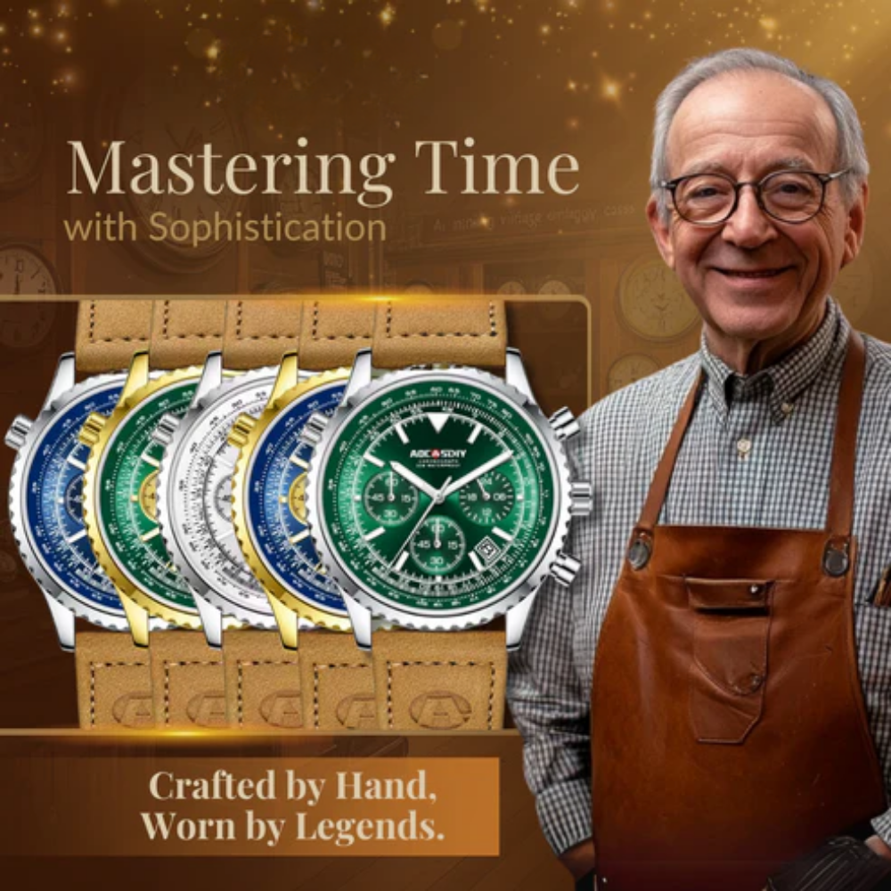 Luxury Chronograph Watch | Last day 80% off!