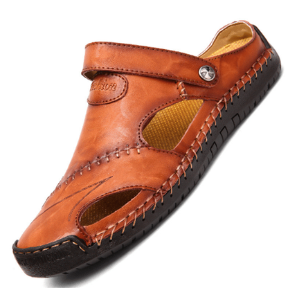 Chris™ Orthopaedic Leather Sandals — Supportive Fit with Everyday Comfort