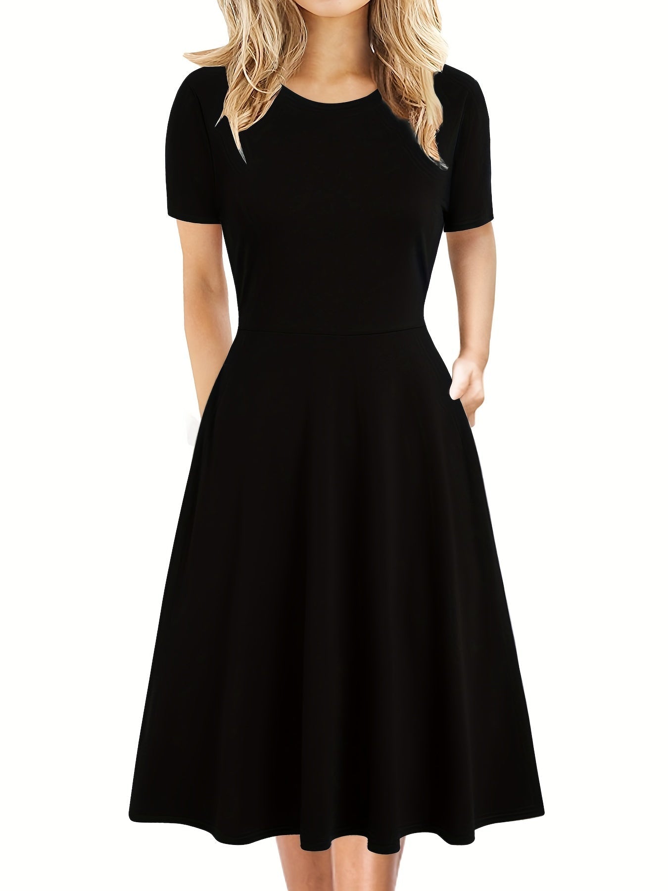 Evelyn Quinn | Retro A-Line Summer Dress | Last Day 80% Off!