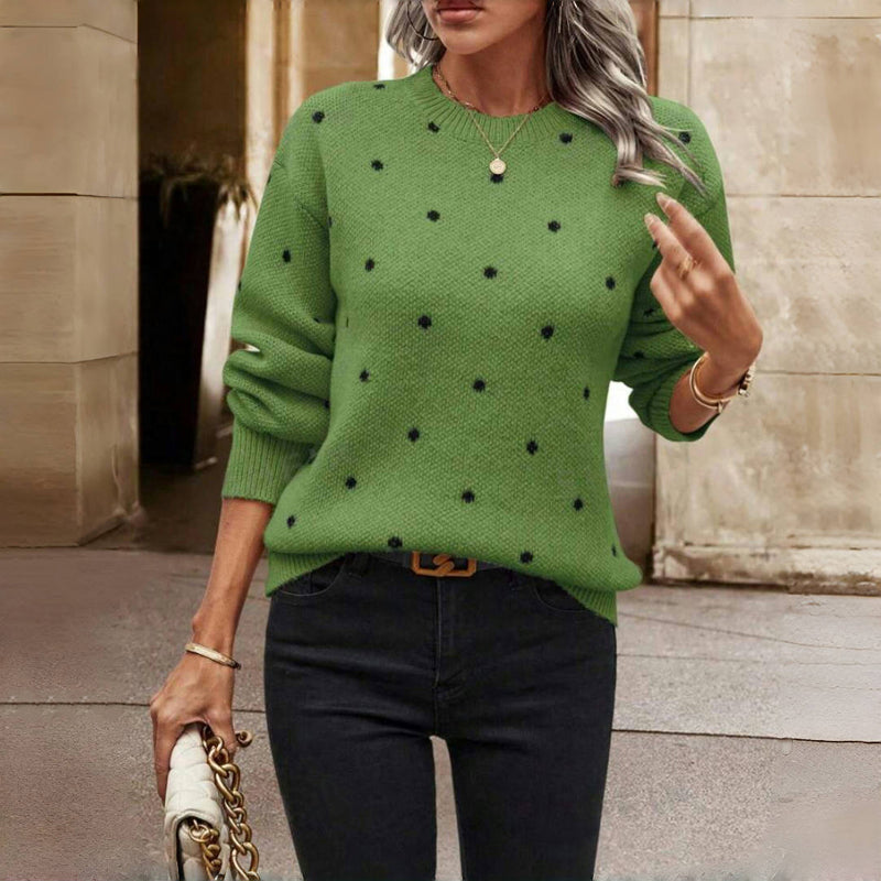 Esmee | Classic Dotted Sweater | Last Day 80% Off!
