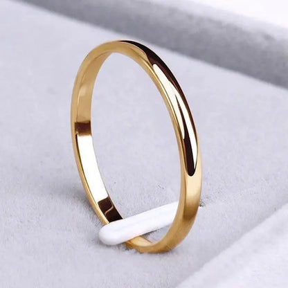 Simple ring made of gold and silver | Last day 80% off!