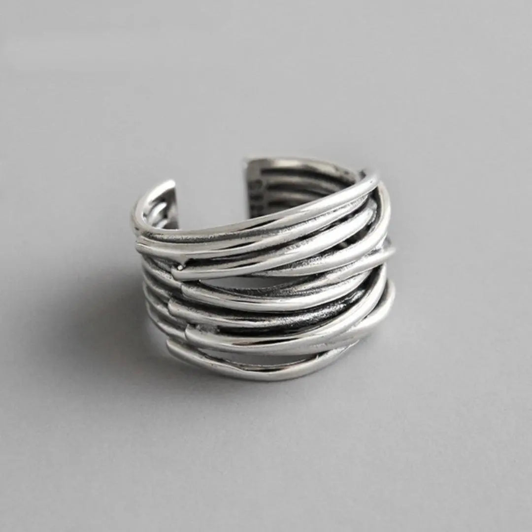 Adjustable silver layer ring | Last day 80% off!