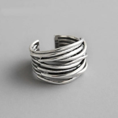 Adjustable silver layer ring | Last day 80% off!