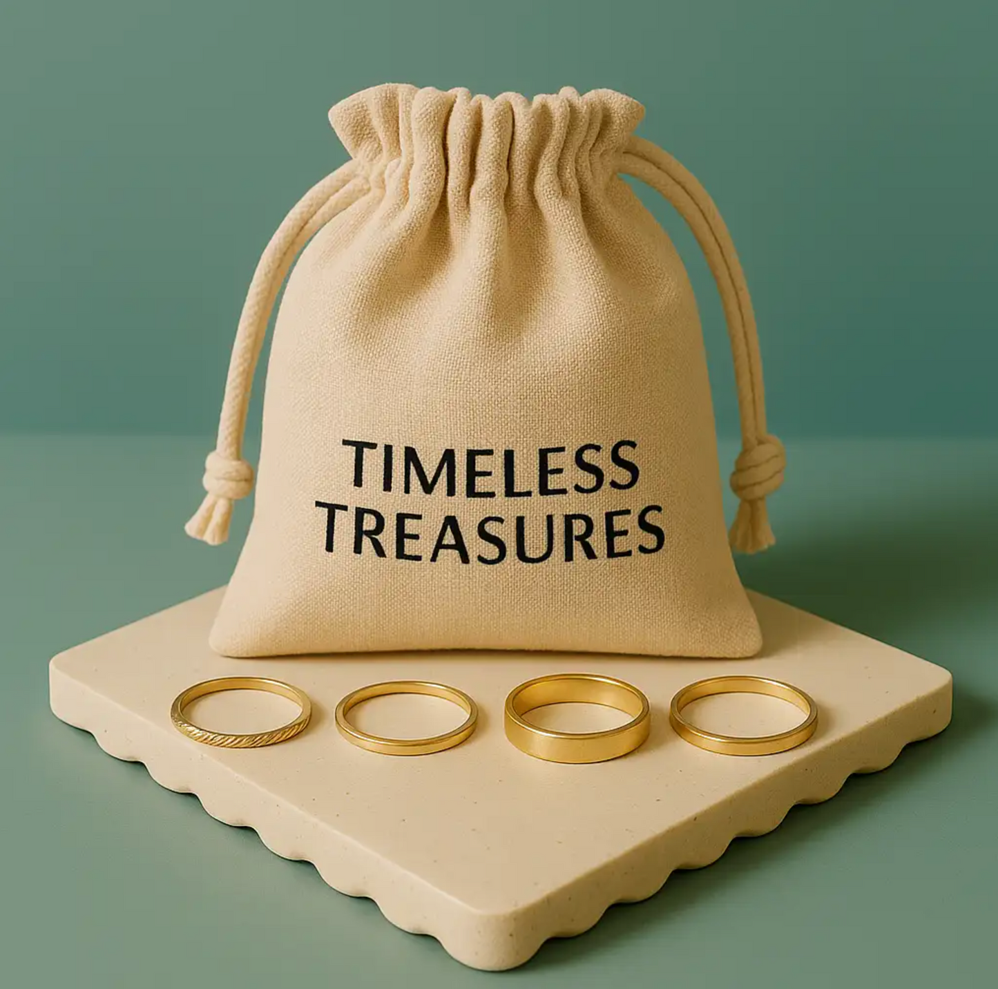 Vintage Blue Crystal Ring | Last day 80% off!