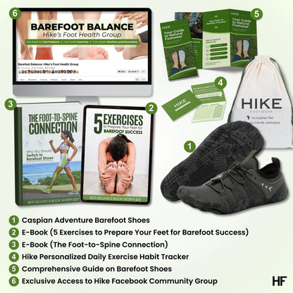Caspian Adventure II - outdoor & antislip barefoot shoes (Unisex) (Buy 1 pair, get 1 pair free)