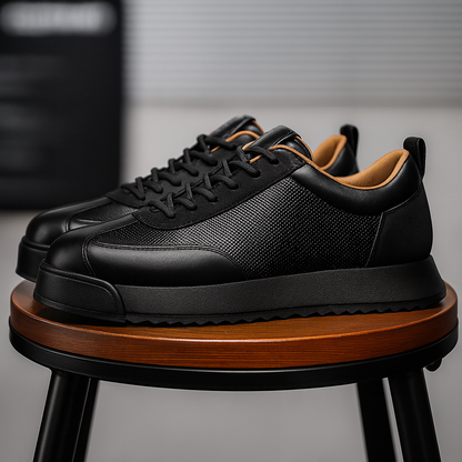 Savoni Leather Sneakers | Last Day 80% Off!