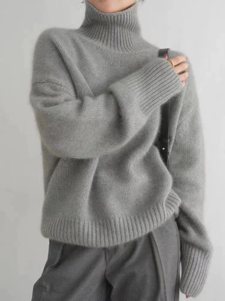 Monika | High Neck Jumper | Last day 80% off!
