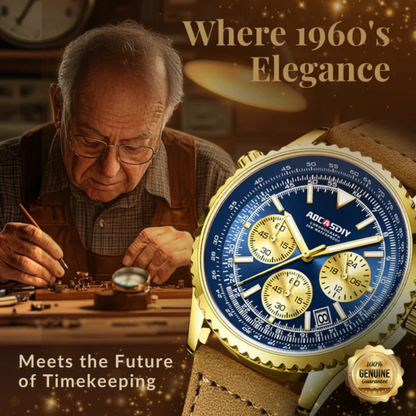 Luxury Chronograph Watch | Last day 80% off!