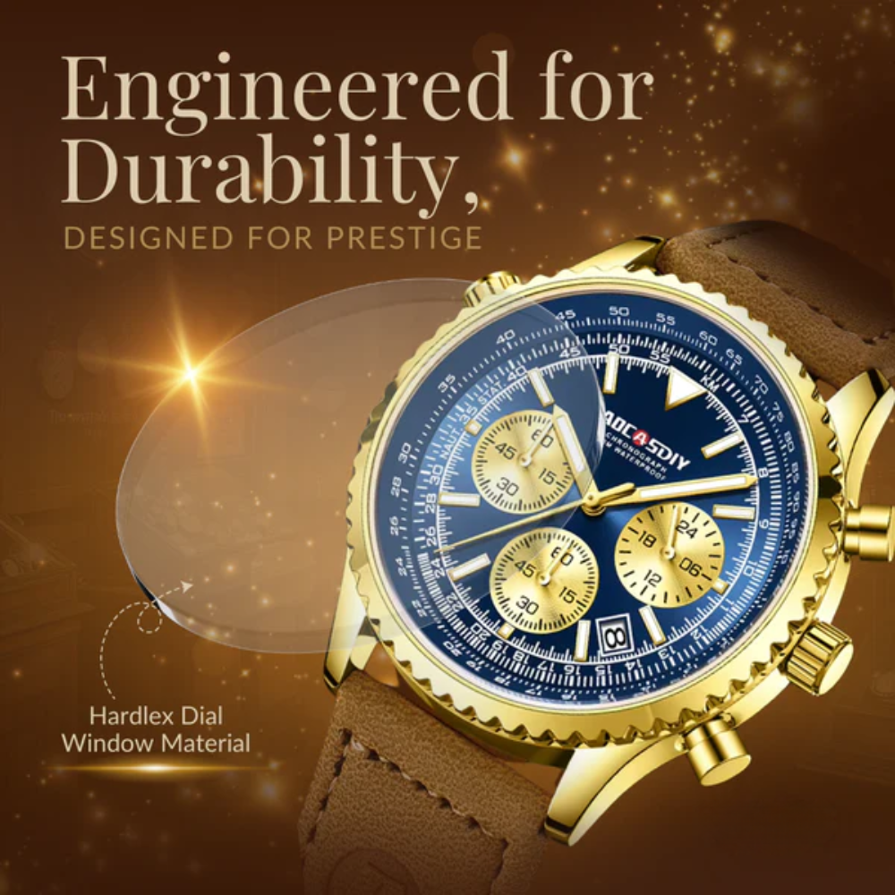 Luxury Chronograph Watch | Last day 80% off!