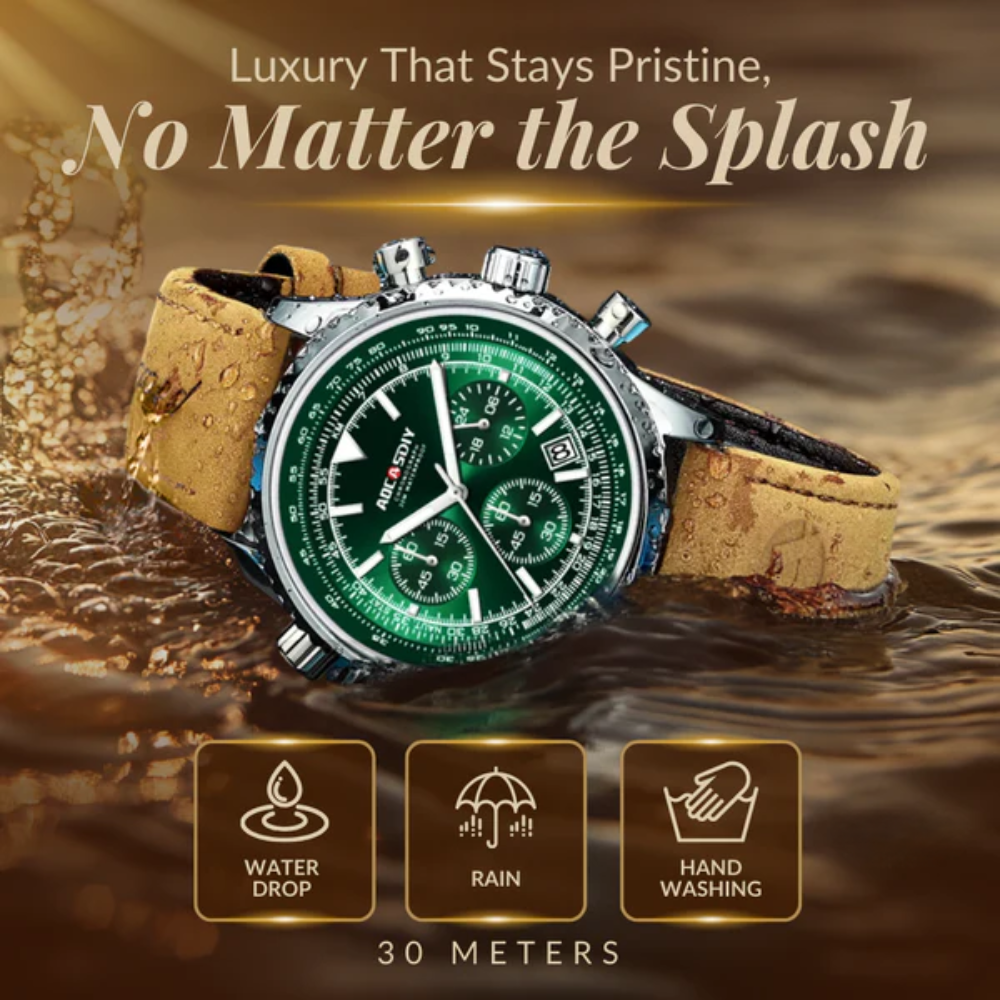 Luxury Chronograph Watch | Last day 80% off!