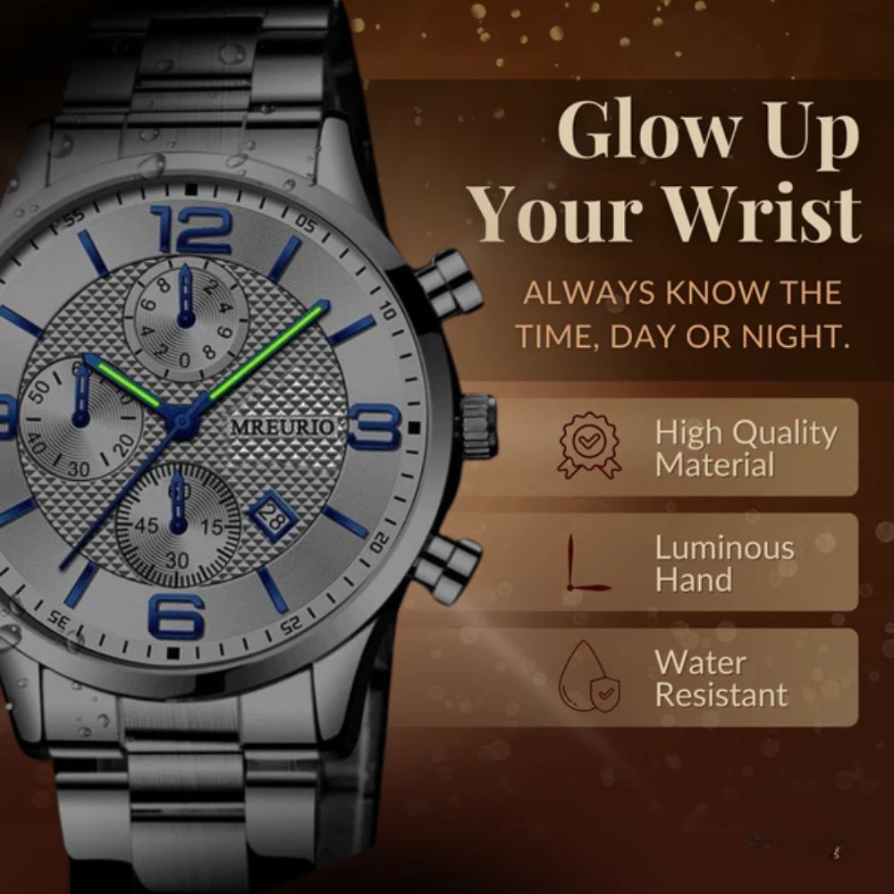 Luxury Business Men's Watch | Last day 80% off!