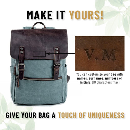 Cotton Canvas Backpack | QUEEN | Last Day 80% Off!