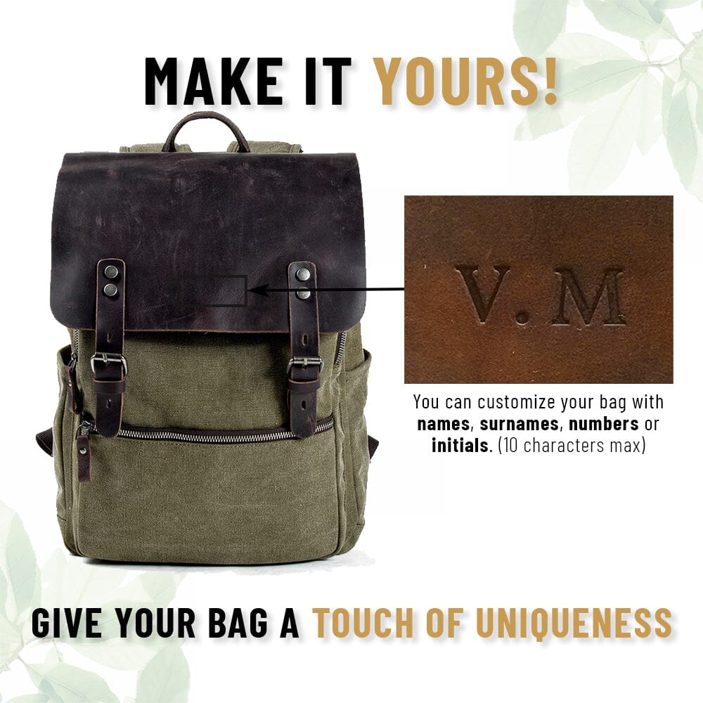 Cotton Canvas Backpack | QUEEN | Last Day 80% Off!