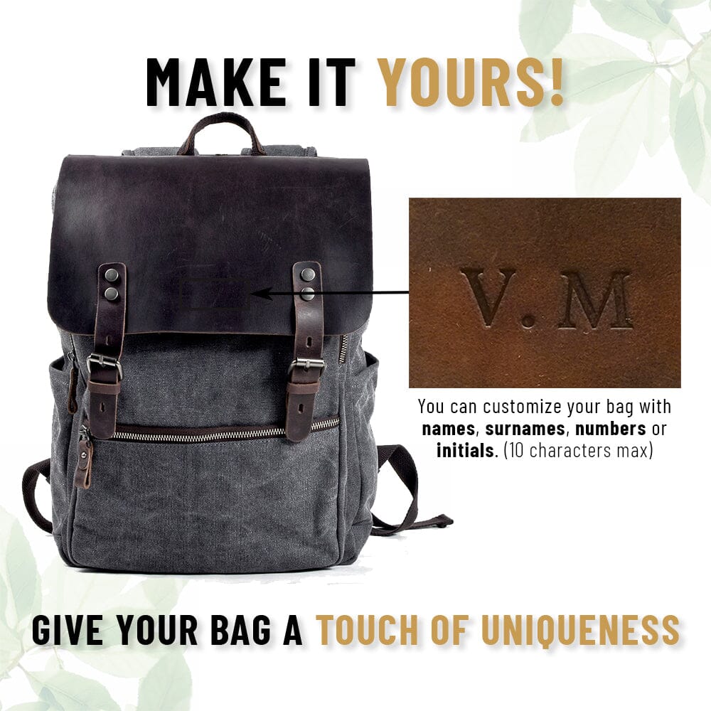 Cotton Canvas Backpack | QUEEN | Last Day 80% Off!