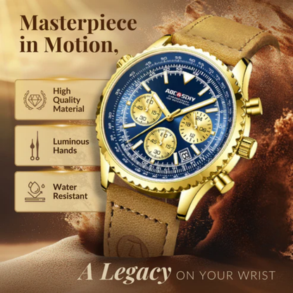 Luxury Chronograph Watch | Last day 80% off!