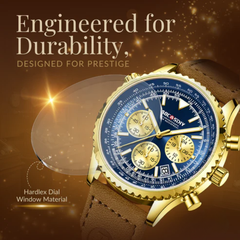 Luxury Chronograph Watch | Last day 80% off!
